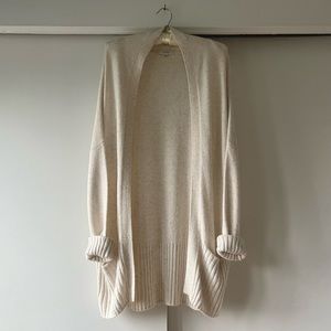 Aritzia Talula Heather Open Drape Cardigan